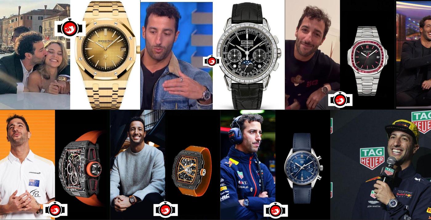 Discover Australian F1 Driver Daniel Ricciardo's Impressive Watch Collection